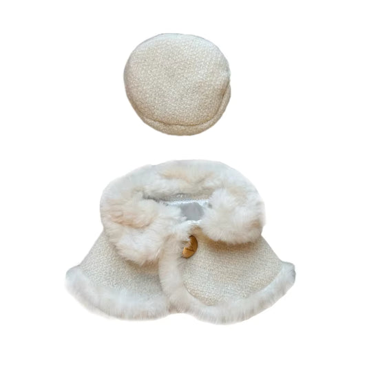 Elegant Cloak with Hat Clothes for Cats & Dogs