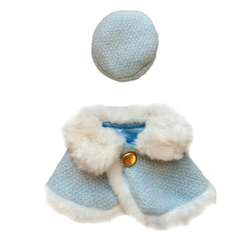 Elegant Cloak with Hat Clothes for Cats & Dogs