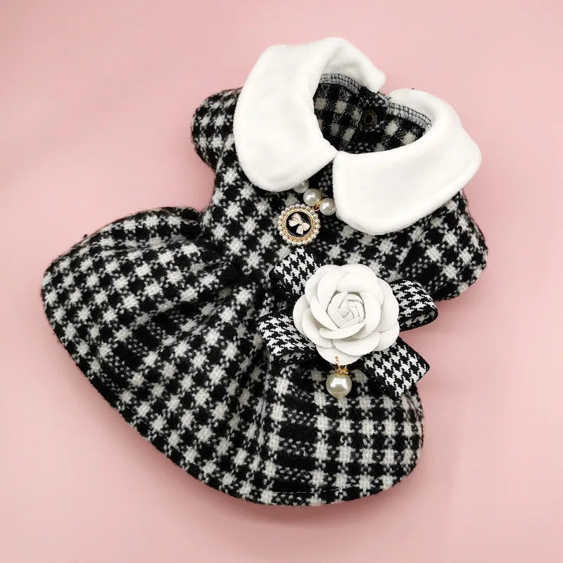 Tweed Winter Dress for Cats & Dogs