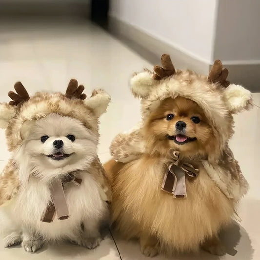 Reindeer Christmas Costume for Dogs & Cats